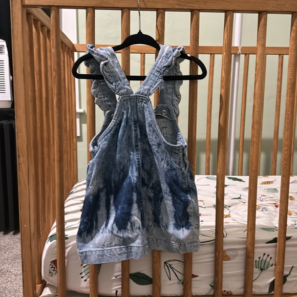 For All Man Kind Denim Over-Alls Dress - Picture 2 of 3